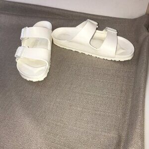 Birkenstock White EVA Sandals sz 41EU / 10 US